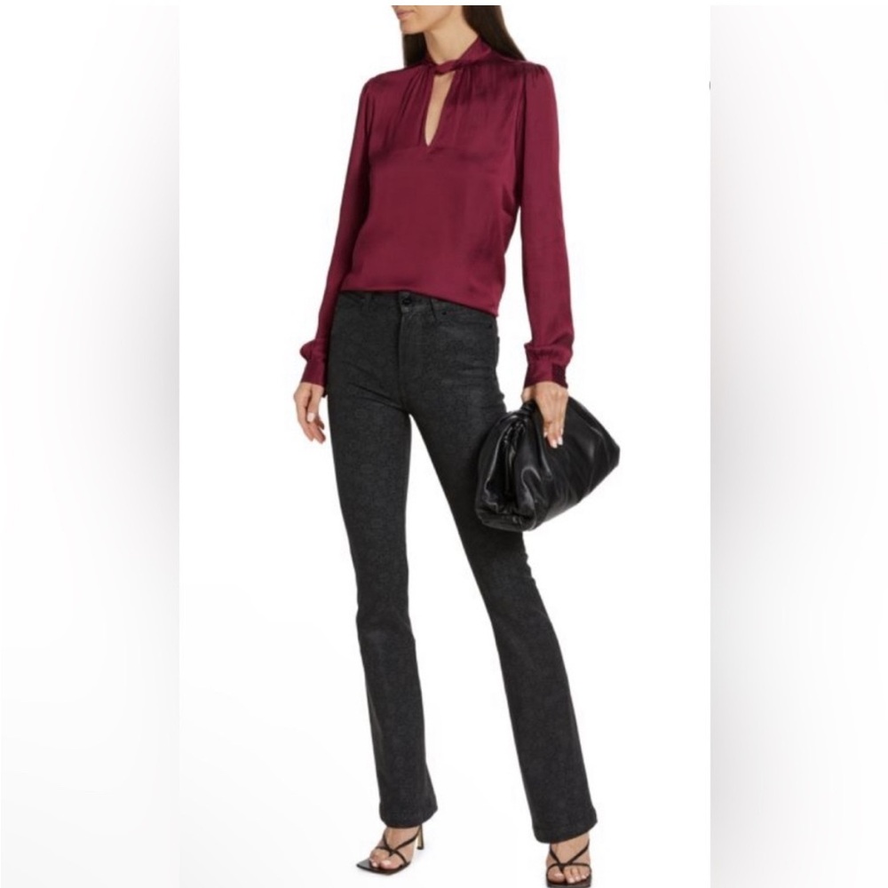 NEW PAIGE Ceres blouse in Mulberry L